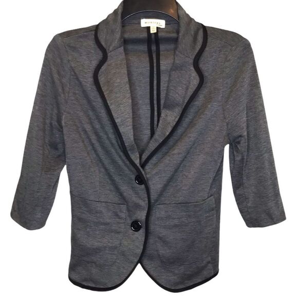 Monteau Stretch Knit Blazer sz M - Picture 1 of 5